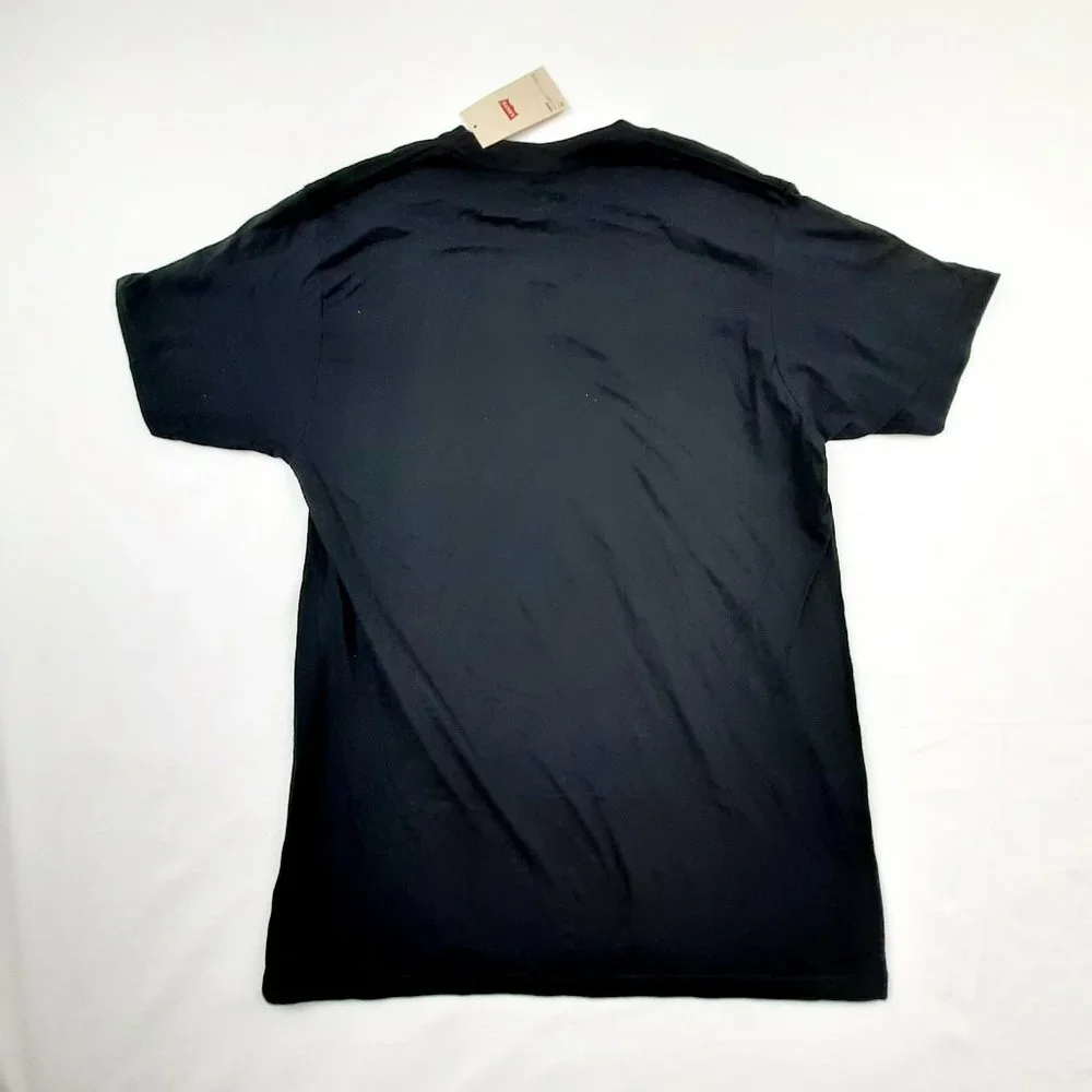 Levi's Men's T-shirt Size Medium Black California